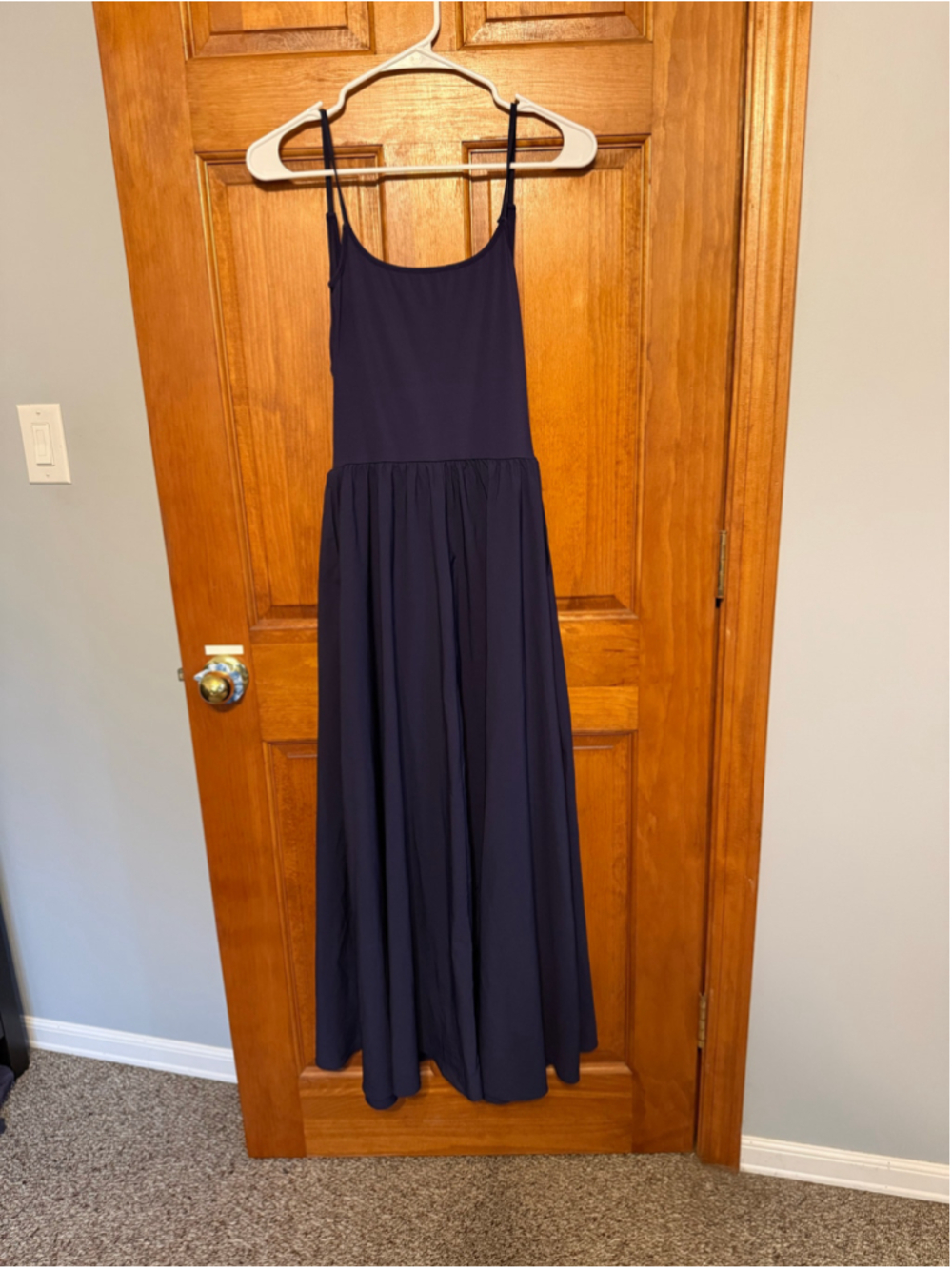 Women's Halara Breezeful Maxi Dress XS Patriot Blue